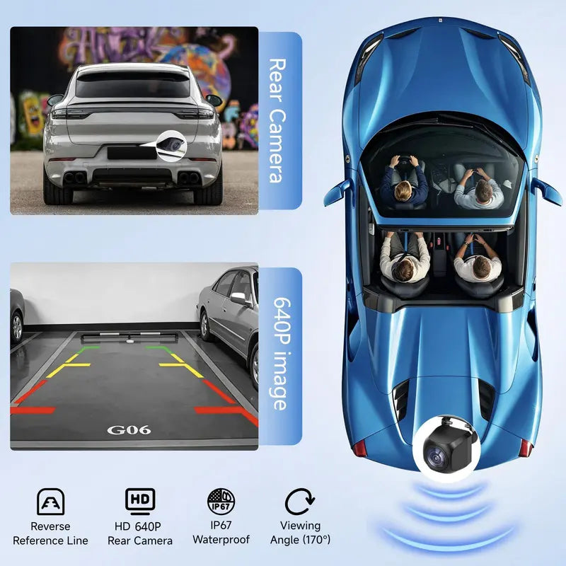 2026 9-Inch Wireless Portable Vehicle Touchscreen with GPS Support and Smartphone Integration