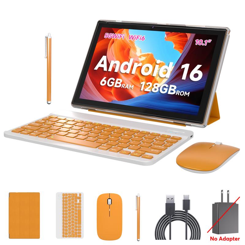 2026 Android 16 Tablet for Adults, 10.1" Screen, 20GB RAM, 128GB Storage, Octa-Core CPU