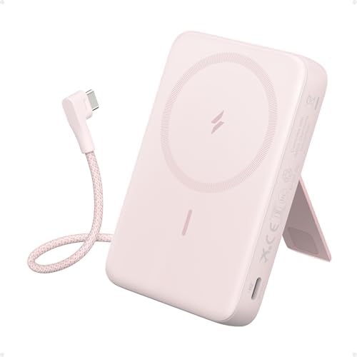 10000mAh PD 20W Fast Charging Power Bank with Built-in Cables for iPhone & Apple Watch