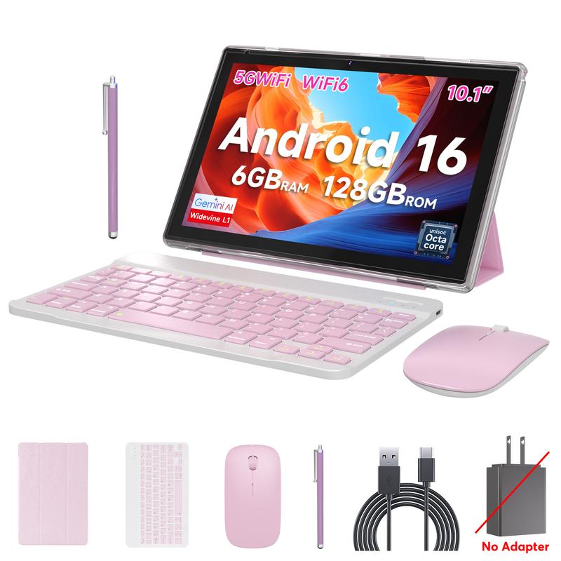 2026 Android 16 Tablet for Adults, 10.1" Screen, 20GB RAM, 128GB Storage, Octa-Core CPU
