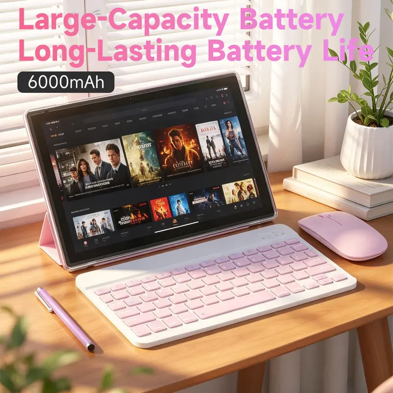 2026 Android 16 Tablet for Adults, 10.1" Screen, 20GB RAM, 128GB Storage, Octa-Core CPU