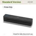 Portable Wireless Thermal Printer for Travel, Supports 8.5"x11" US Letter & A4 Paper