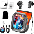 Bluetooth 6.0 Earbuds – Immersive 3D Sound, AI Translator, Waterproof & Noise Cancelling