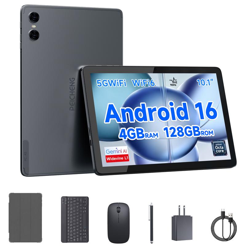 2026 Android 16 Tablet for Adults, 10.1" Screen, 20GB RAM, 128GB Storage, Octa-Core CPU