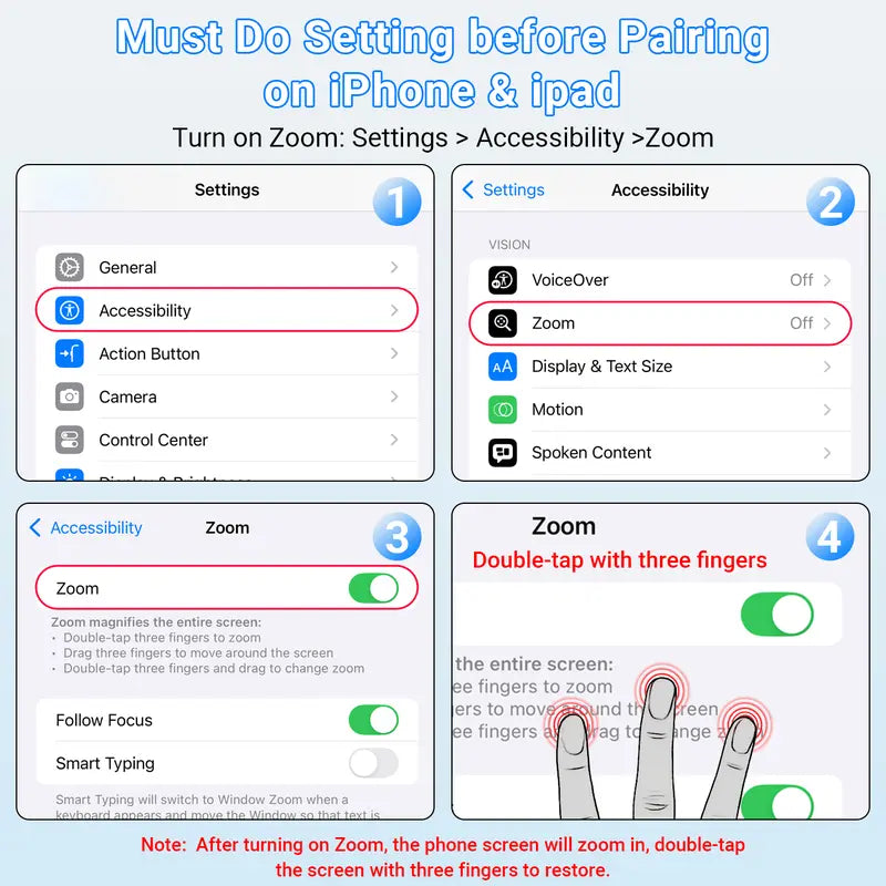 Wireless Scrolling Ring Remote Control Page Turner for Smartphones and E-Book Applications