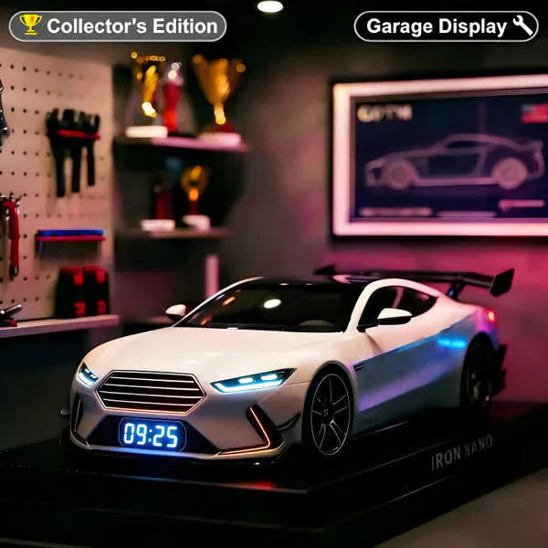 🖤2026 New Year · 40% OFF🖤Hypercar Alarm Clock 🏎️Realistic Sound & Light Effects