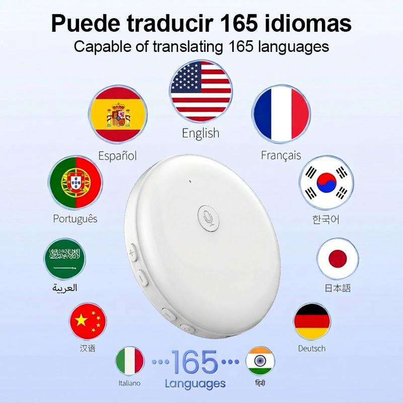Portable Wireless AI Language Translator Pen - 165-Language Support & Accent Adaptation