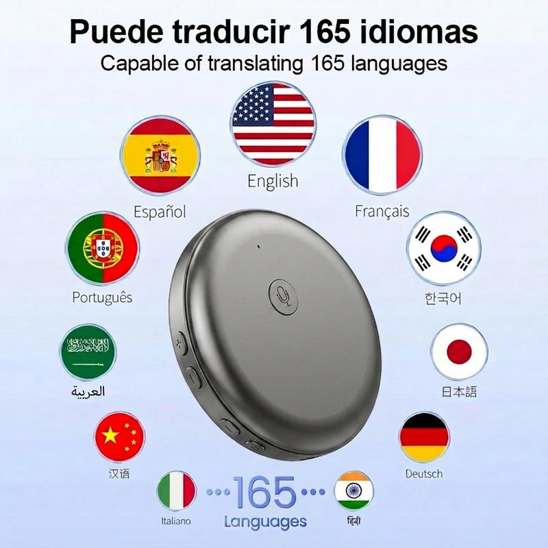 Portable Wireless AI Language Translator Pen - 165-Language Support & Accent Adaptation