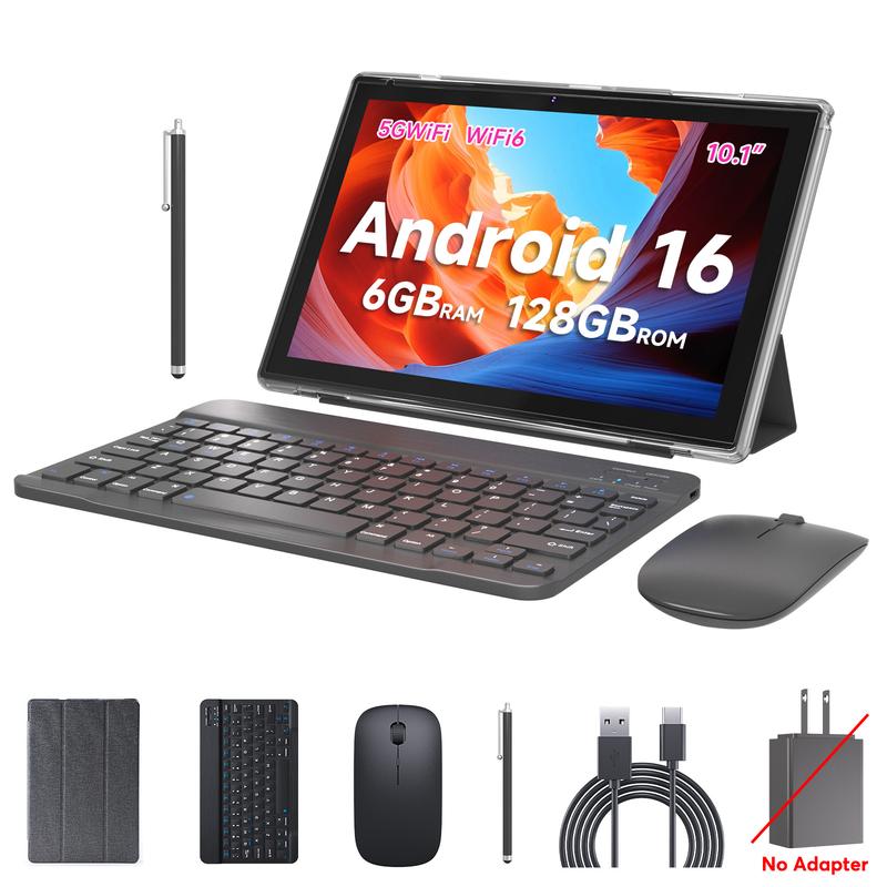 2026 Android 16 Tablet for Adults, 10.1" Screen, 20GB RAM, 128GB Storage, Octa-Core CPU