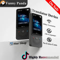 Portable Digital Language Translator Device - 138+ Languages WiFi Touchscreen Real-Time Translator