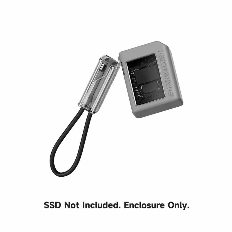 M.2 NVMe SSD Enclosure with Active Cooling System, 10Gbps USB C 3.2 Gen2 for 2230 SSDs