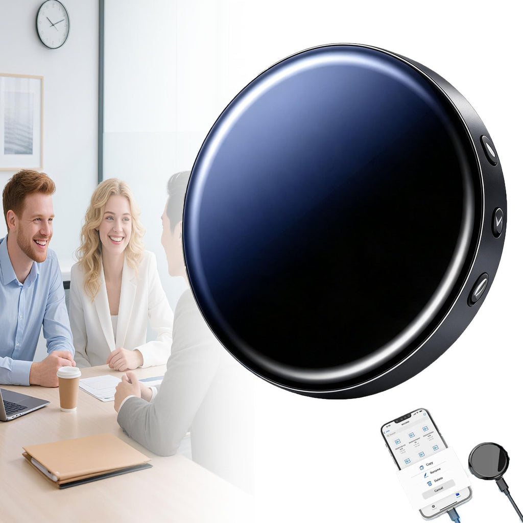 Ultra Magnetic Voice Recorder - Smart One-Touch Recording Device with HD Noise Reduction