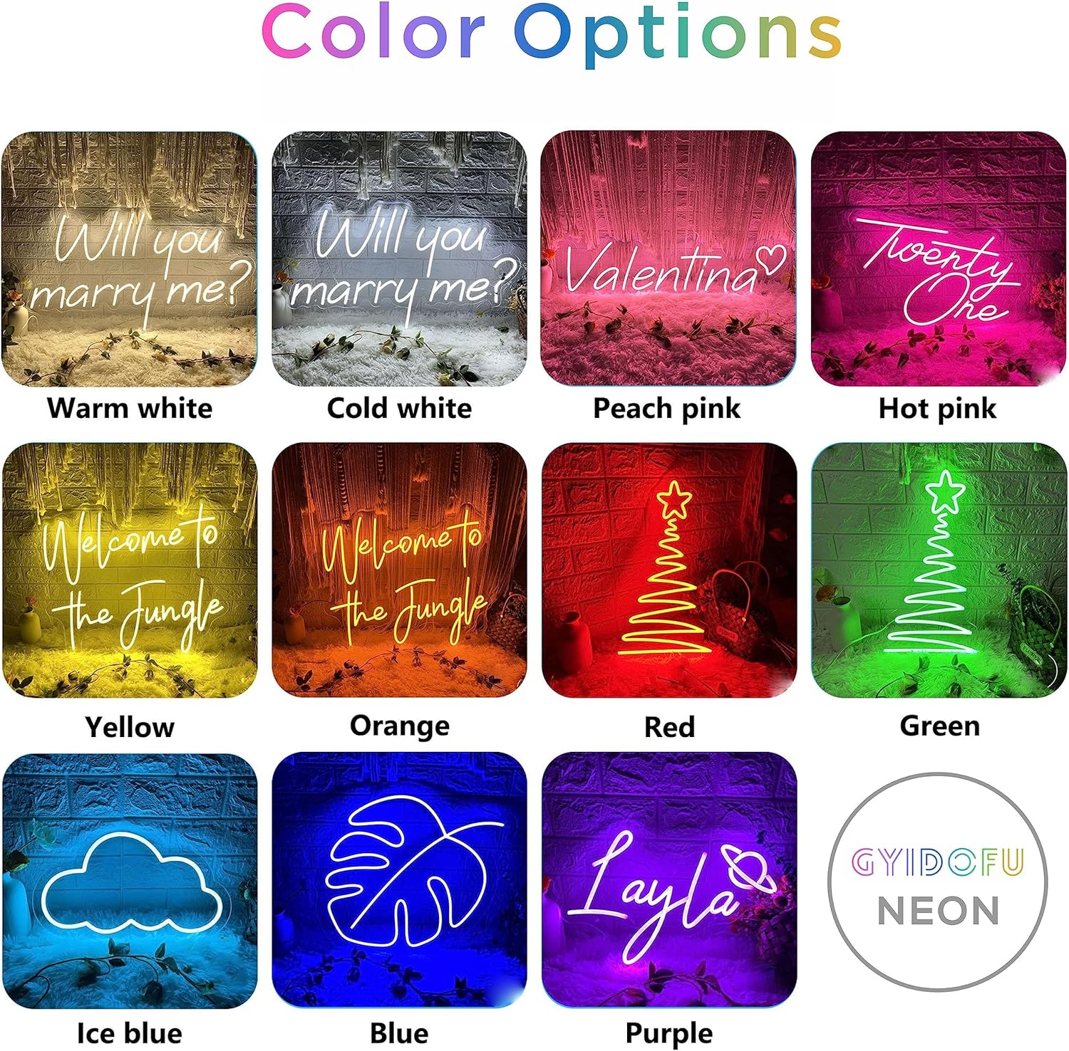 LC Sign Custom Neon Sign, LED Name Signs Customizable for Wedding Events Prom, Personalized Led Neon Light Gifts for Bedroom Wall Decor, Office Coffee Bar Shop Business Signs