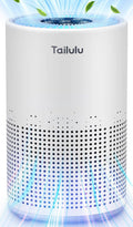 H13 True HEPA Air Purifier for 1200 Sq Ft Rooms with 12dB Sleep Mode & Timer