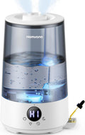 3.6L Cool Mist Humidifier with Aromatherapy & Mood Light, 34H Runtime, 23dB Quiet