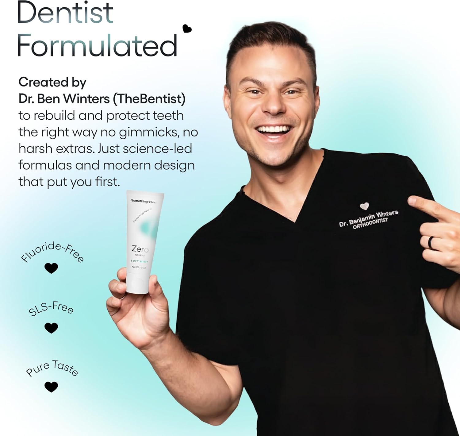 10% Nano Hydroxyapatite Toothpaste - Enamel Repair, Sensitivity Relief & Natural Whitening, 4oz