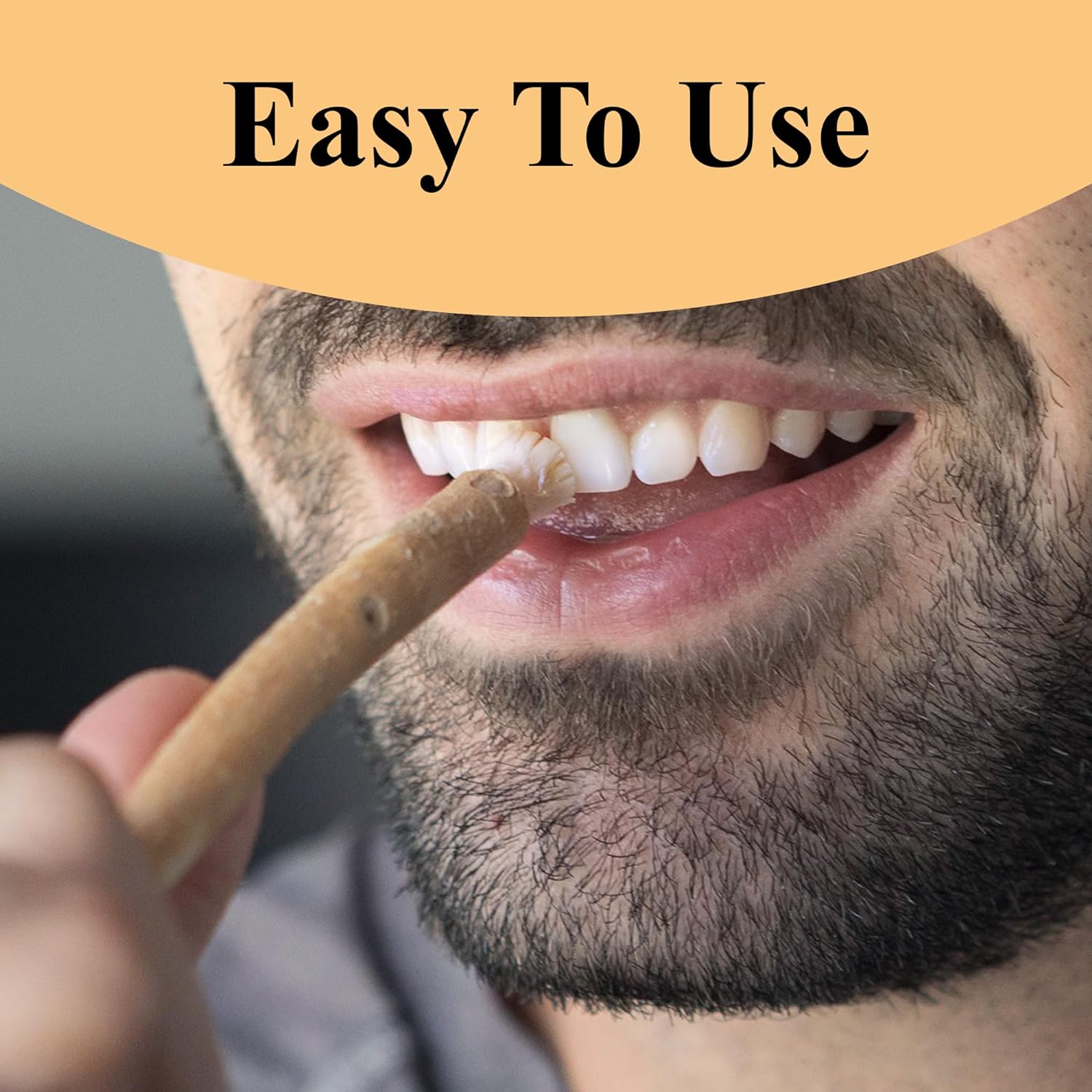 10-Pack Natural Toothbrush Sticks with Soft Bristles, Eco-Friendly & Long-Lasting