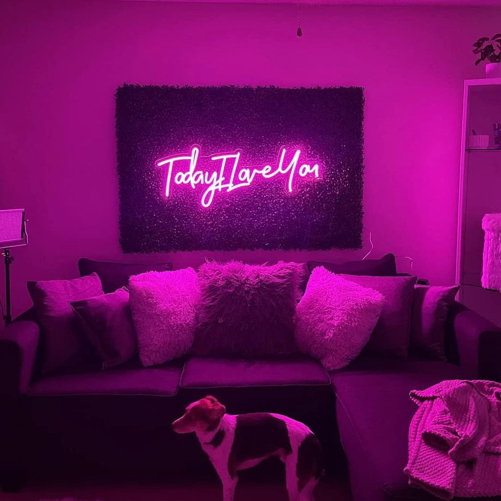 LC Sign Custom Neon Sign, LED Name Signs Customizable for Wedding Events Prom, Personalized Led Neon Light Gifts for Bedroom Wall Decor, Office Coffee Bar Shop Business Signs
